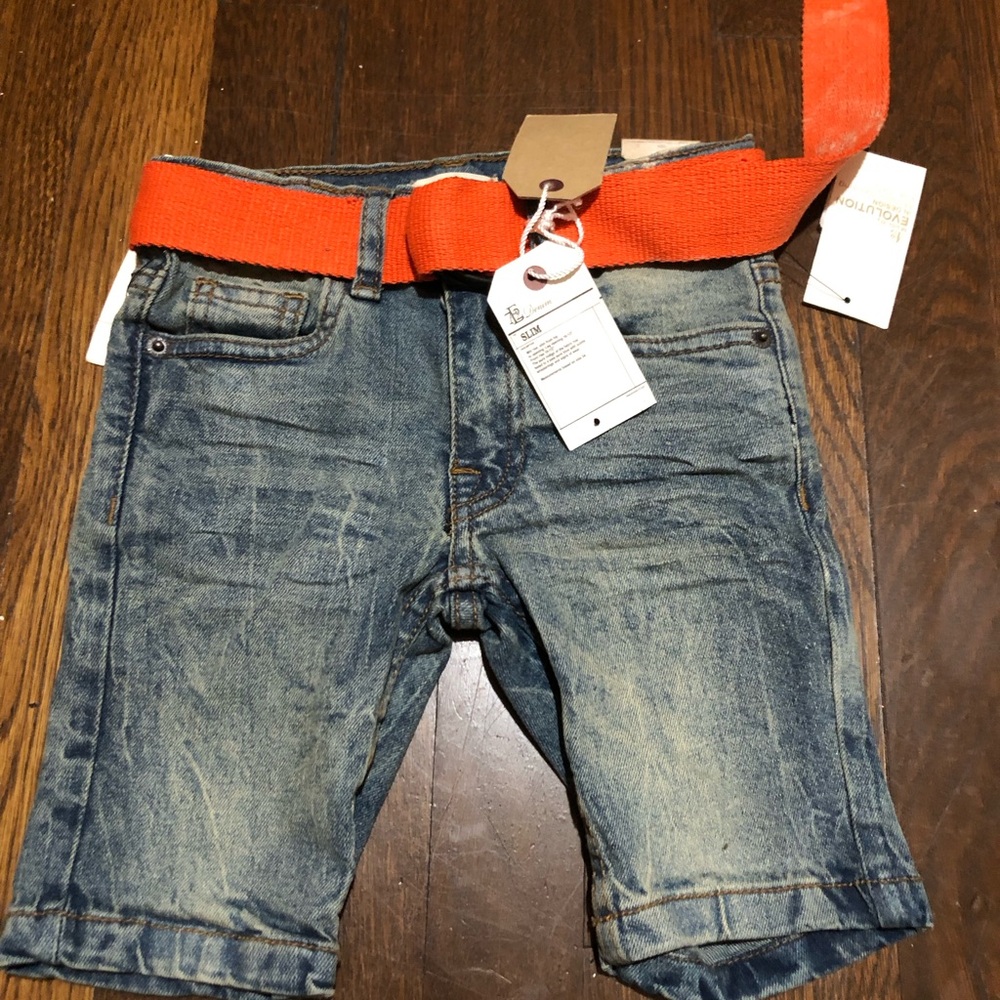 Denim Shorts boys slim 4t